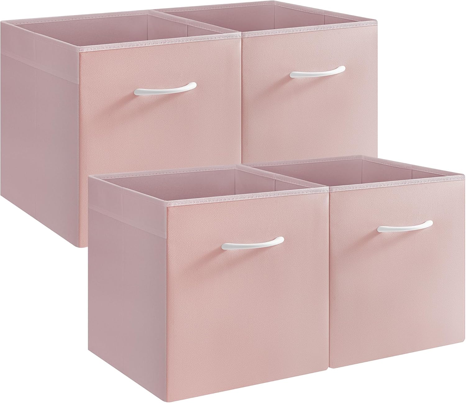 StorageWorks Pink Storage Cubes for Stylish Organization Needs