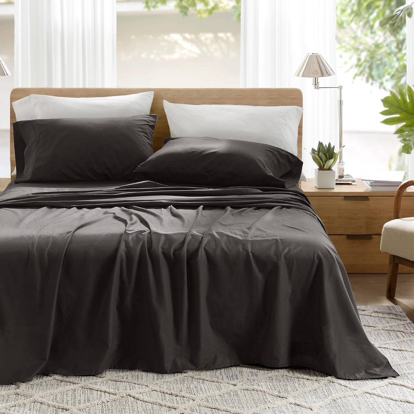 Comfort Spaces 100% Cotton Sheets Cal King for Ultimate Comfort
