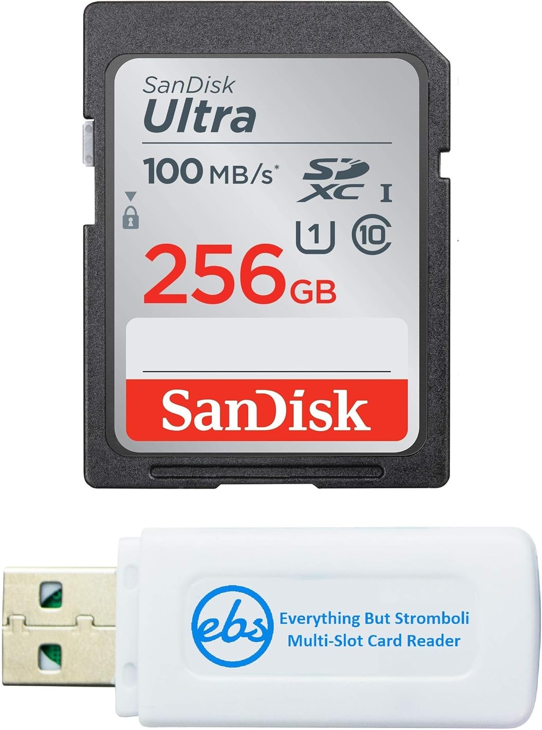 SanDisk 256GB SDXC SD Ultra Memory Card for Canon Cameras