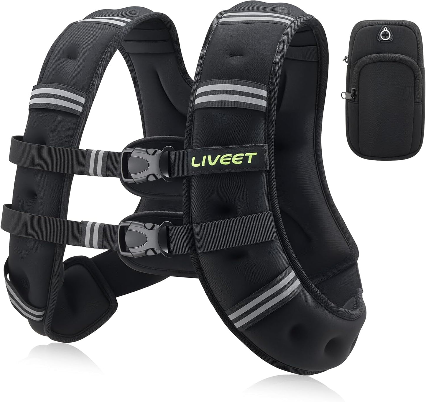 Weighted Vest for Women and Men - Adjustable and Comfortable Fit