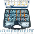 255PCS Grease Fittings Assortment SAE & Metric Kit - Durable