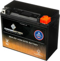 CB CHROMEBATTERY YTX20HL-BS 12 V 310 CCA AGM Battery - Reliable Start
