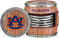FOCO NCAA Team Logo 5-Pack Barrel Coaster Set - Officially Licensed