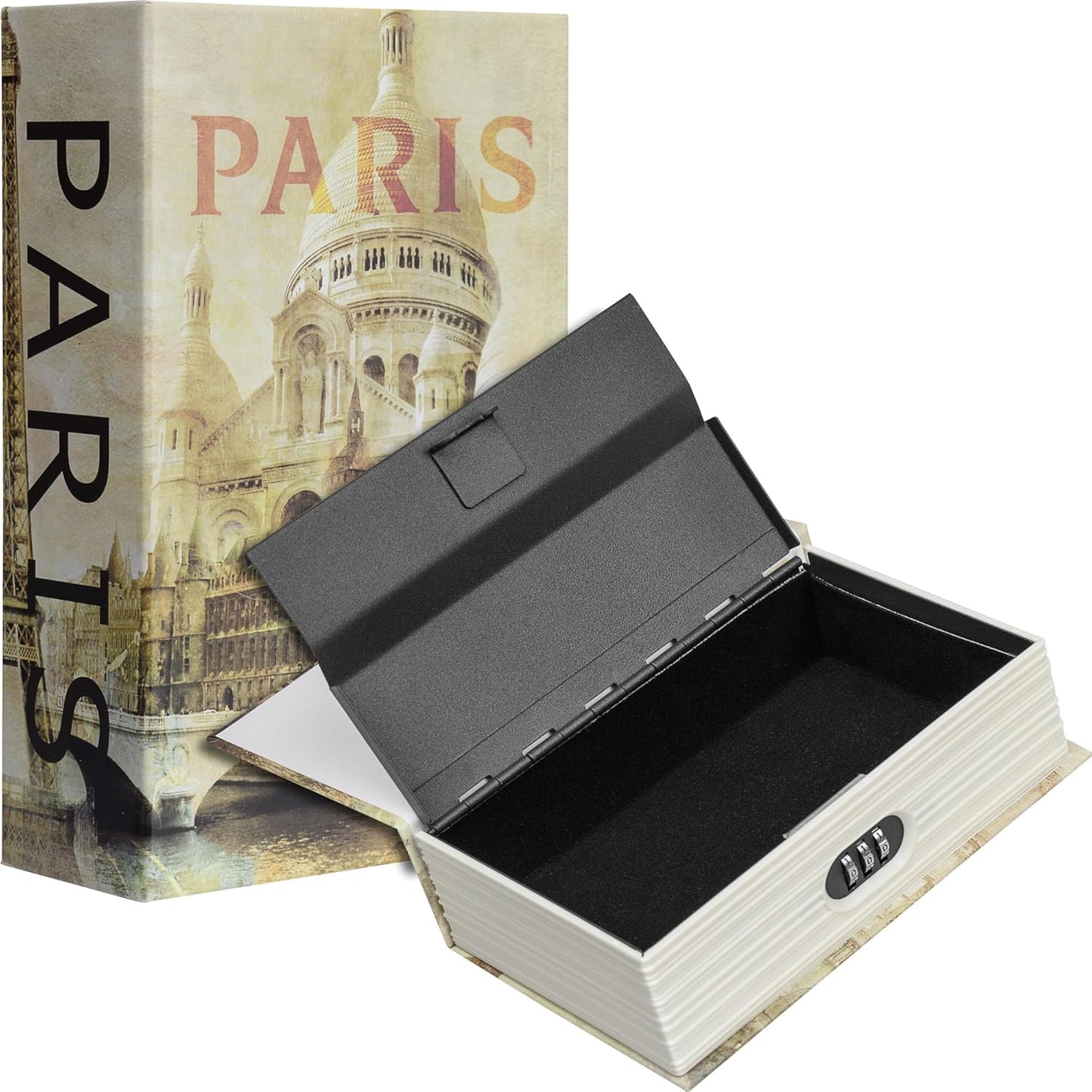 Barska Paris Hidden Book Safe for Secure Storage of Valuables