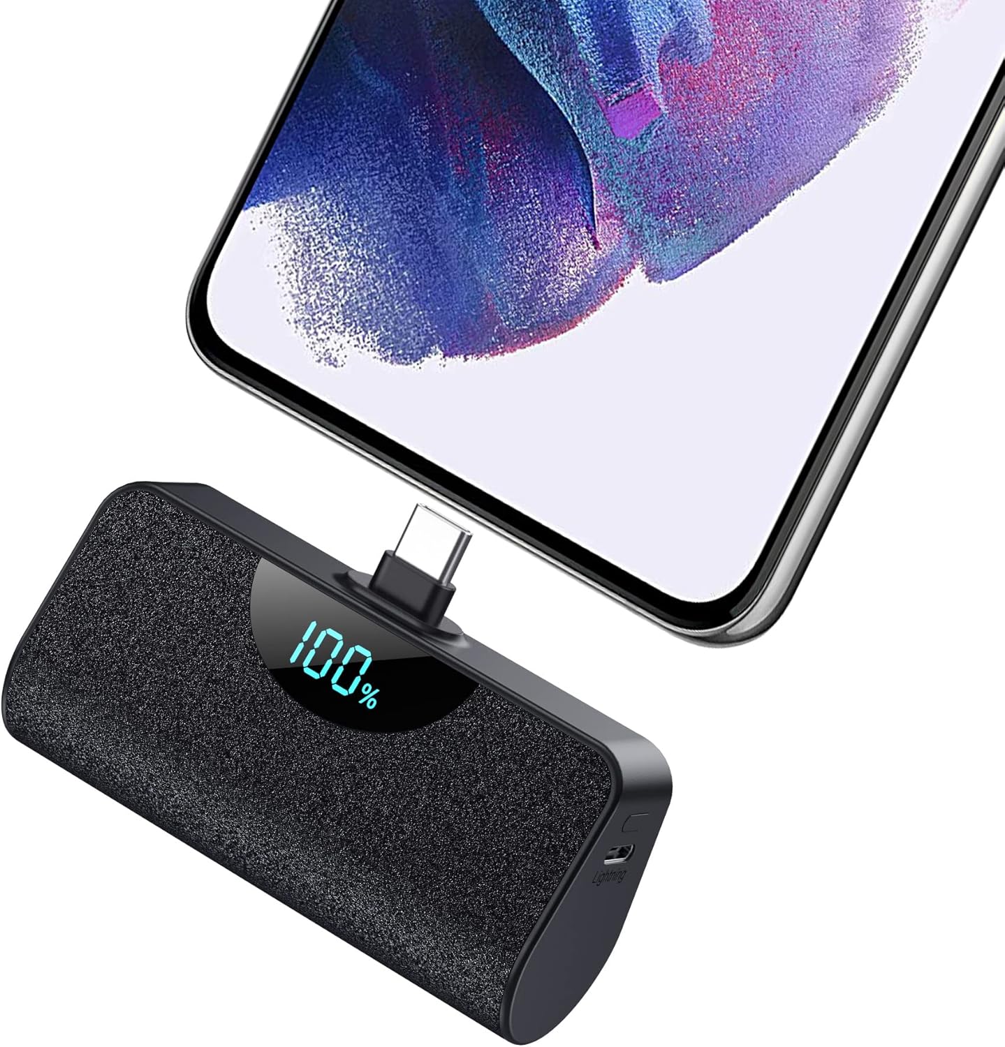 Ultra Compact USB-C Power Bank - 5200mAh Fast Charging
