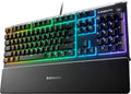 Apex 3 RGB Gaming Keyboard Renewed - Whisper Quiet, Water Resistant