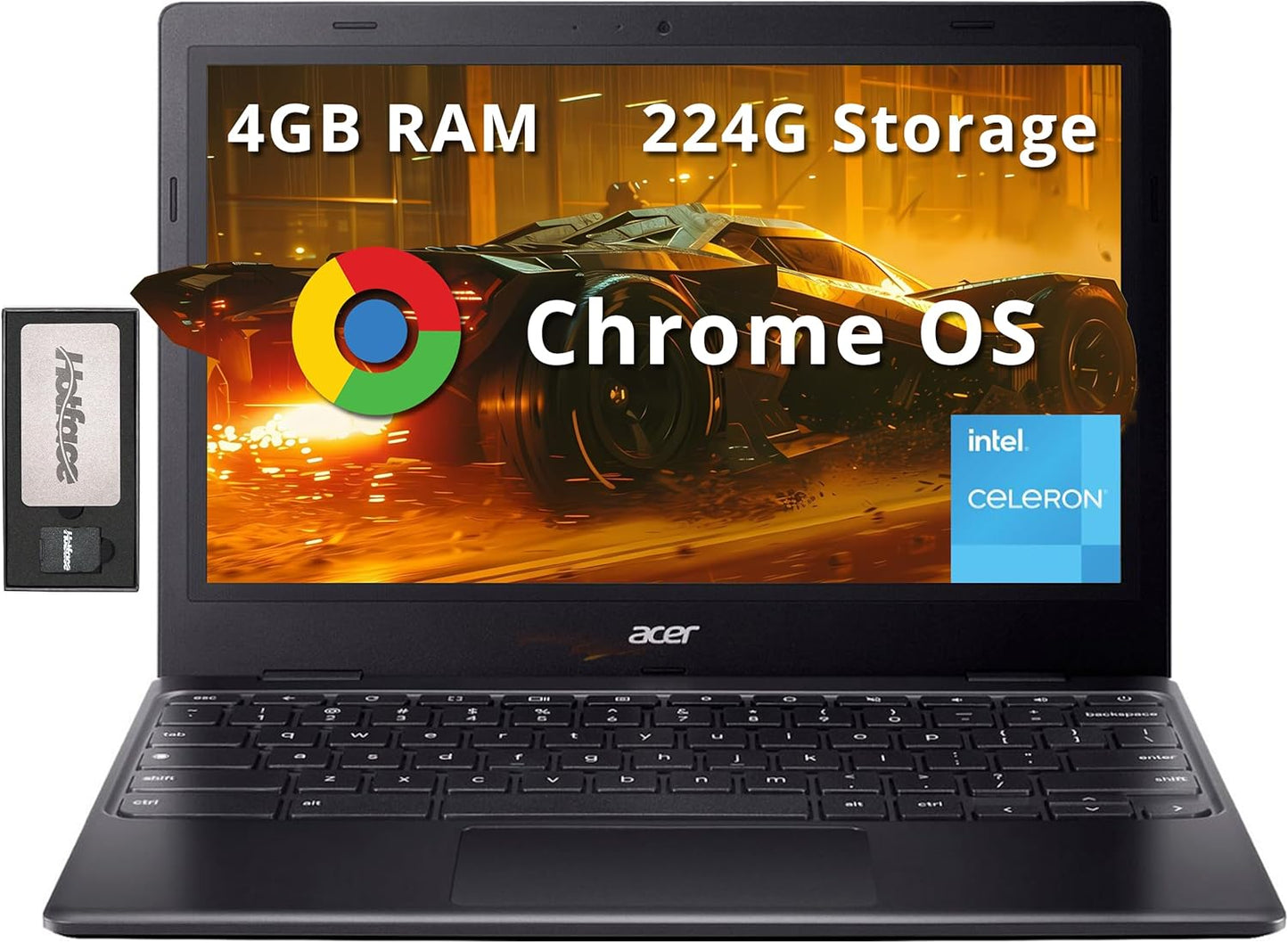 Acer Chromebook 311 11.6 HD Laptop with Docking Station Set
