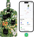 Luggage Tags Built-in Anti-Loss Tracker - Luxury Leather Travel Tag