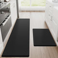 StepRite Kitchen Mats 2PCS - Cushioned Anti Fatigue Kitchen Rug Set