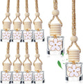 8ml Hanging Car Air Freshener Diffuser with Daisy Pendant - 30 Pack