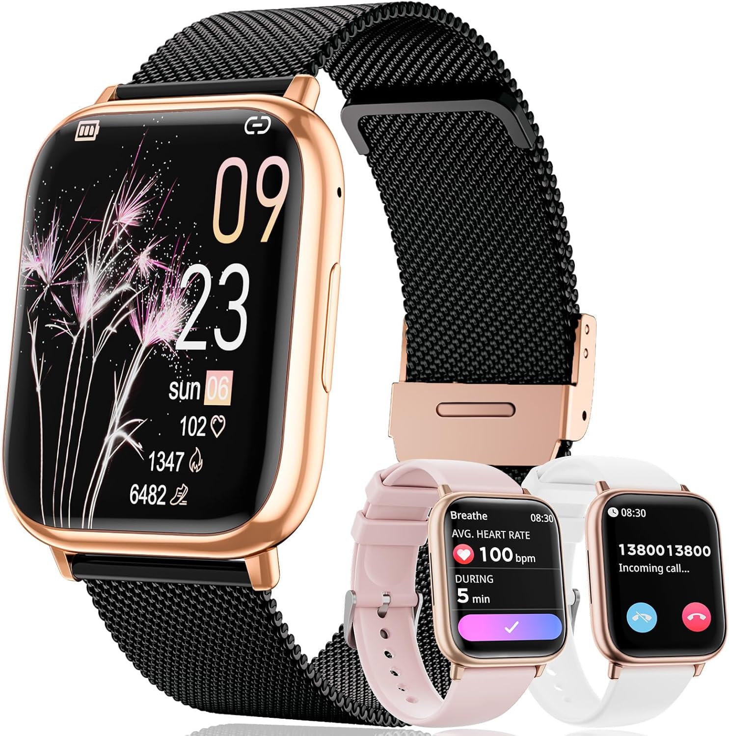 Smartwatch for Women with Fitness Tracking and Customization