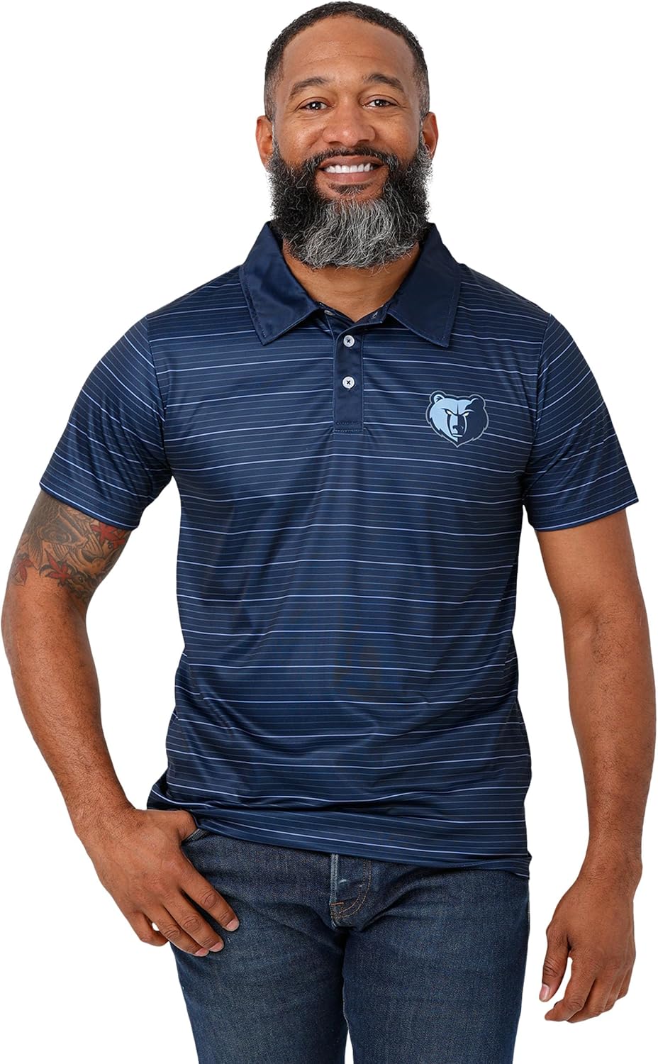 FOCO NBA Team Logo Polo Short Sleeve Polyester Shirt Review