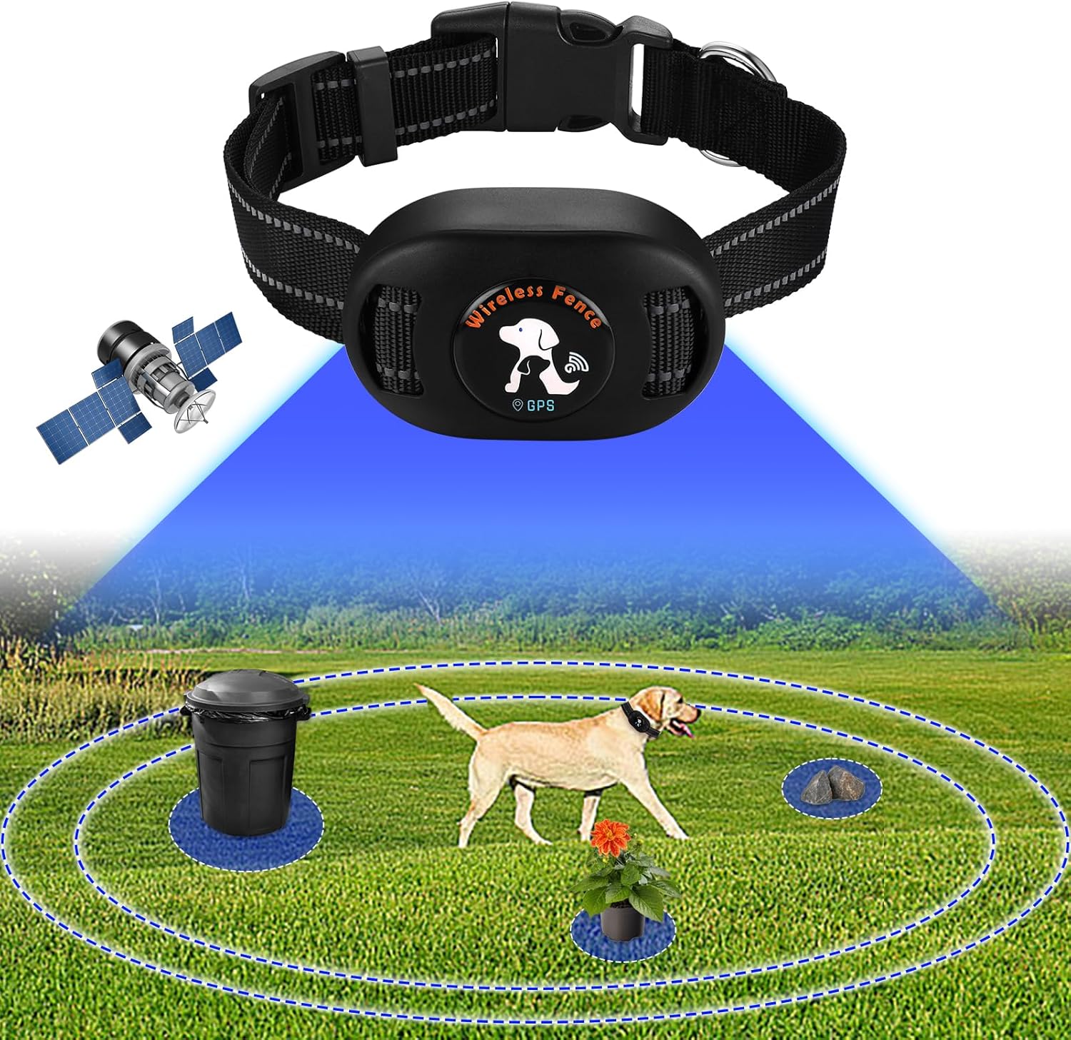 Wireless GPS Pet Fence: Ultimate Pet Safety