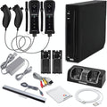 Nintendo Wii Console Bundle Black - Complete Ready-to-Play Package