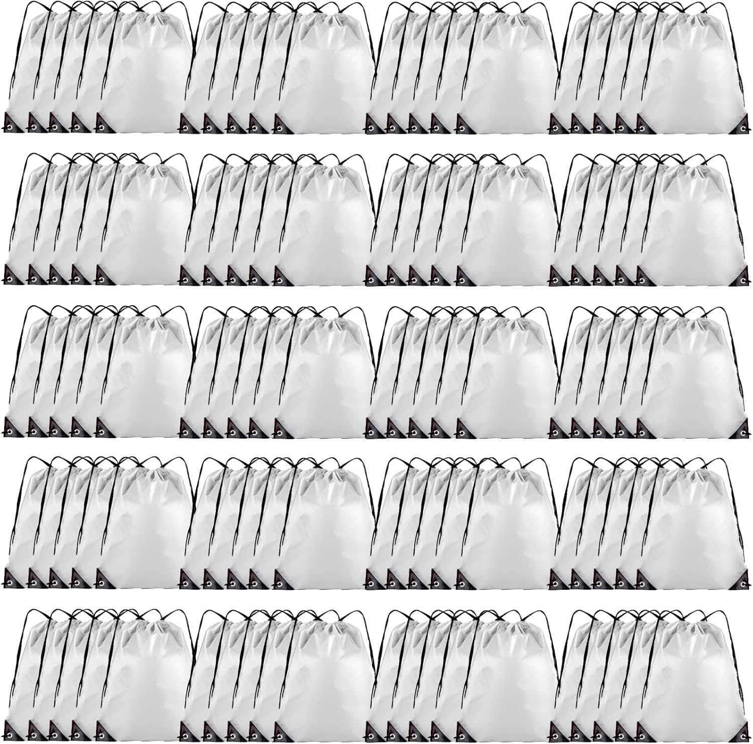 Drawstring Backpack Bulk 100Pcs for Gym Beach Sports Trips
