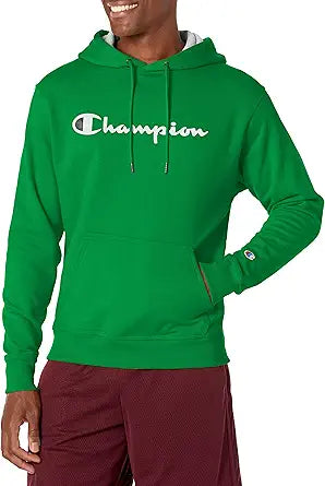 Champion Men's Powerblend Hoodie: Comfortable Fleece Sweatshirt