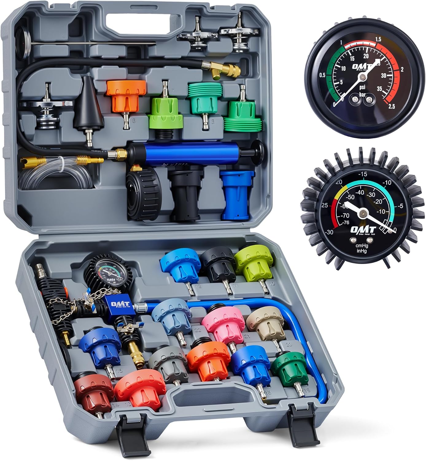 Orion Motor Tech Coolant Pressure Tester Kit for Easy Refills