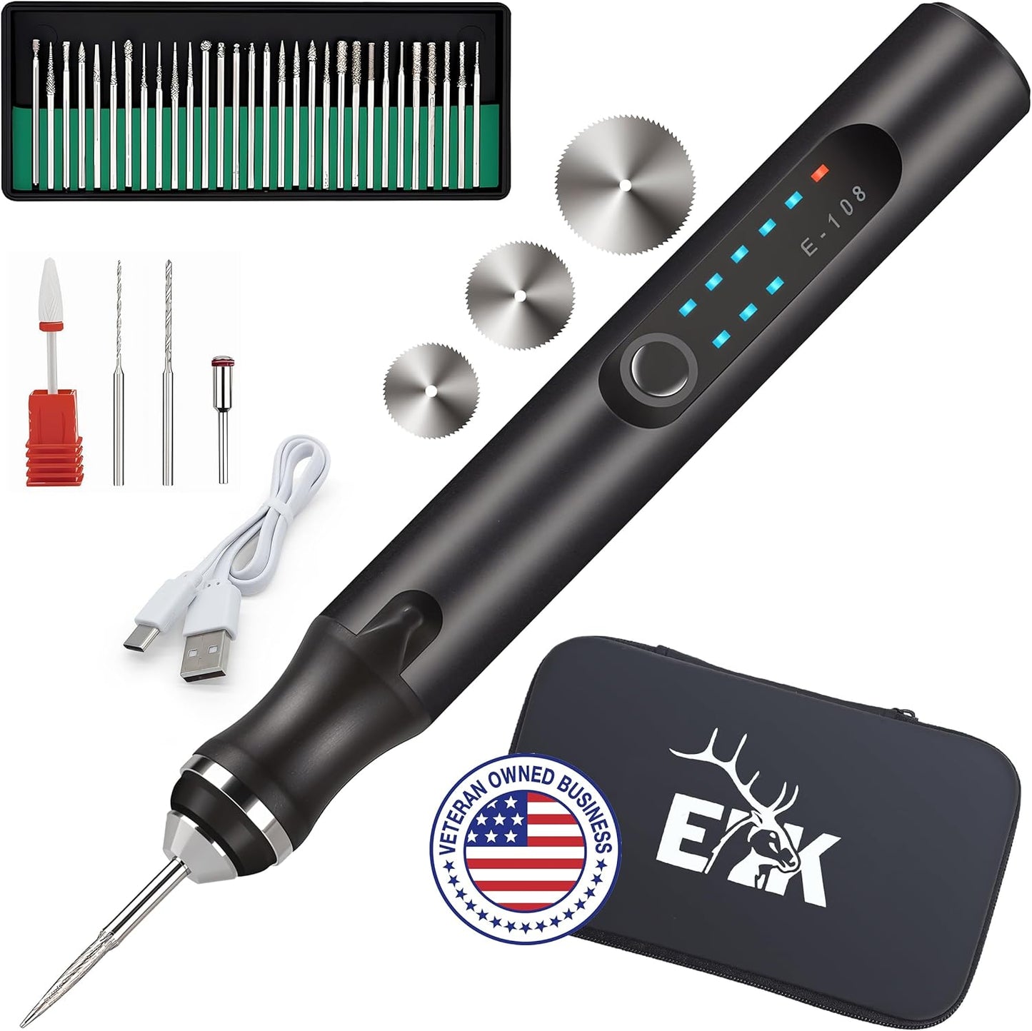Engraving Pen for All Materials - Rechargeable & Beginner Friendly