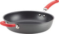 Rachael Ray Create Delicious 12.5 in Hard-Anodized Deep Frying Pan