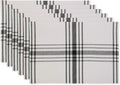 DII Home Sweet Farmhouse Plaid Tabletop Collection Placemat Set