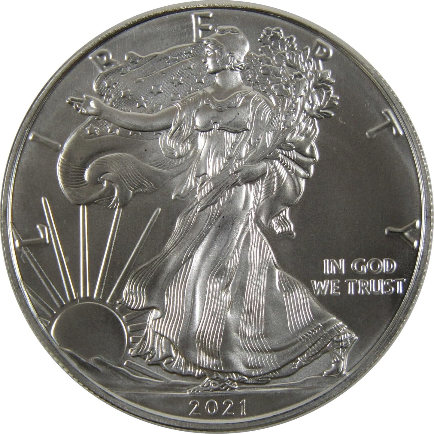 2021 Type 1 American Silver Eagle Uncirculated Bullion Coin Review