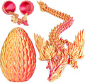 Articulated Dragon Egg Fidget Toy - Unique Collectible Gift