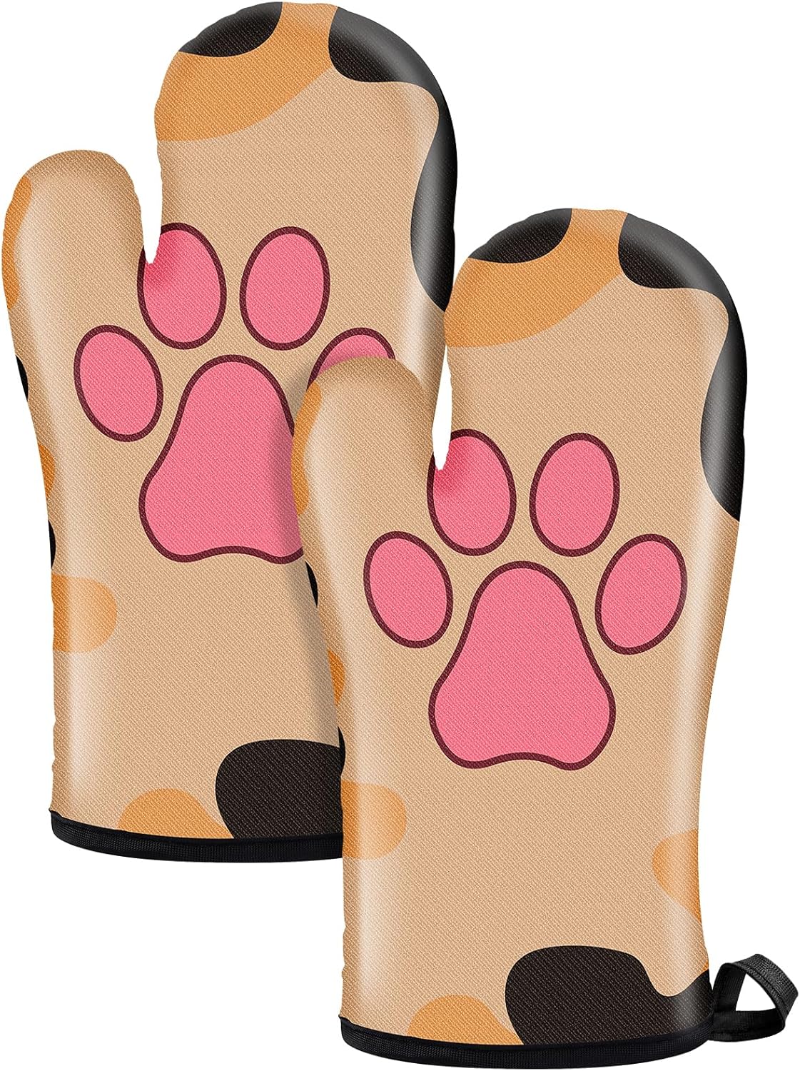 Cute Paw Oven Mitts - Heat Resistant Duo