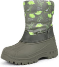 Toddler Little Kid Snow Boots - Waterproof Warm Lined Winter Shoes
