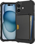 Smartish iPhone 16 Magnetic Case with MagSafe Wallet - Gripzilla