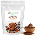 Organic Cacao Powder Unsweetened - Rich Dark Chocolate Flavor