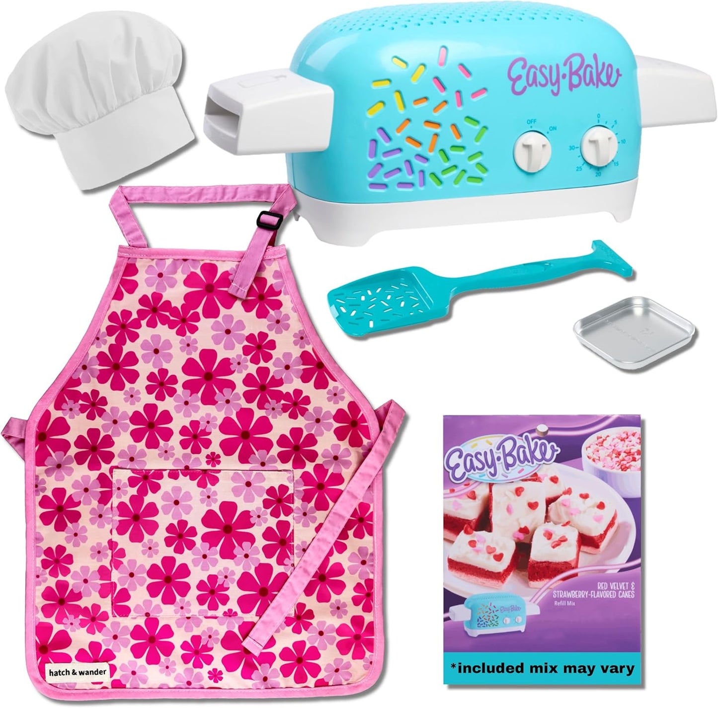 Easy Bake Oven Bundle with Kids Apron & Chef Hat Set
