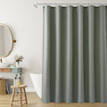 Naturoom Desert Sage Linen Shower Curtain 72x72 - Boho Farmhouse Linen