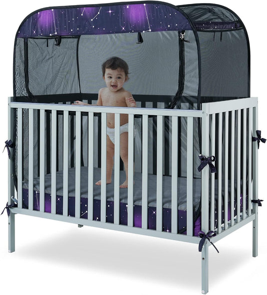Porayhut Portable Baby Crib Net - Keep Baby Safe!
