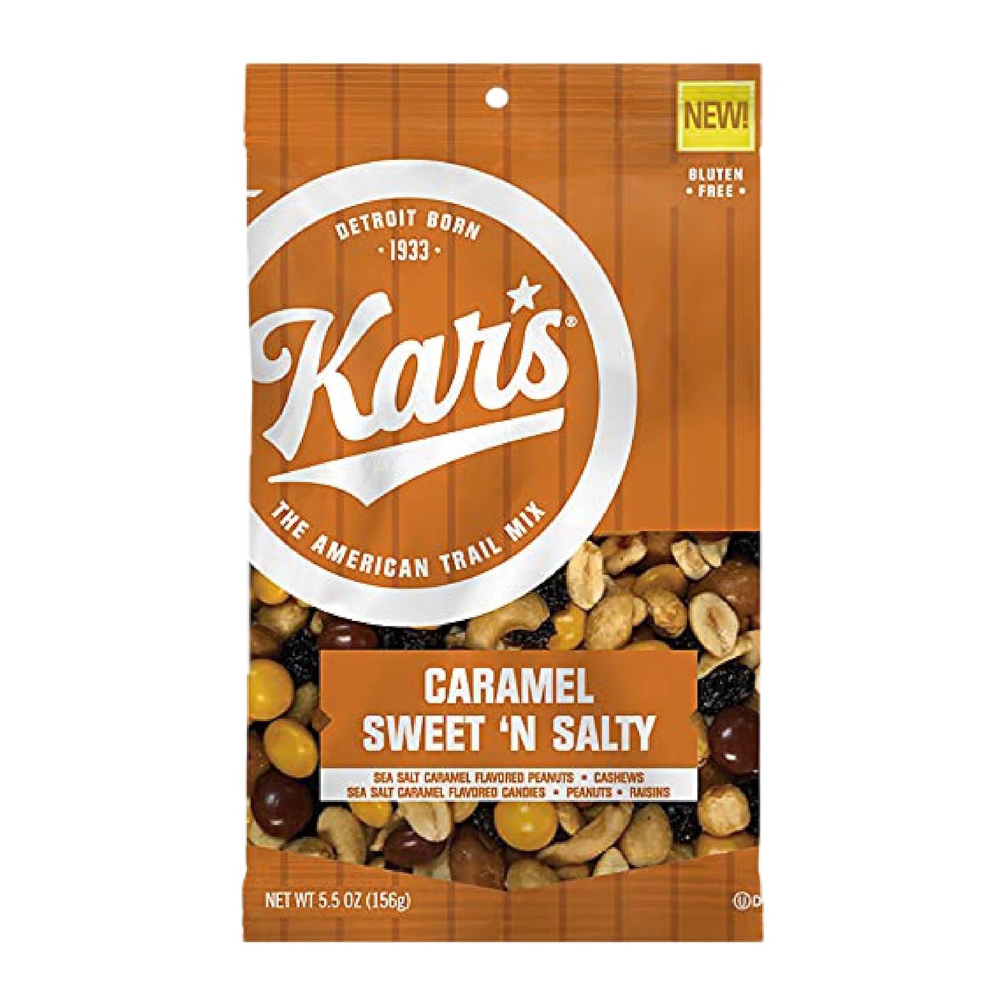 Kars Nuts Caramel Sweet N Salty Trail Mix - Perfect Snack Packs