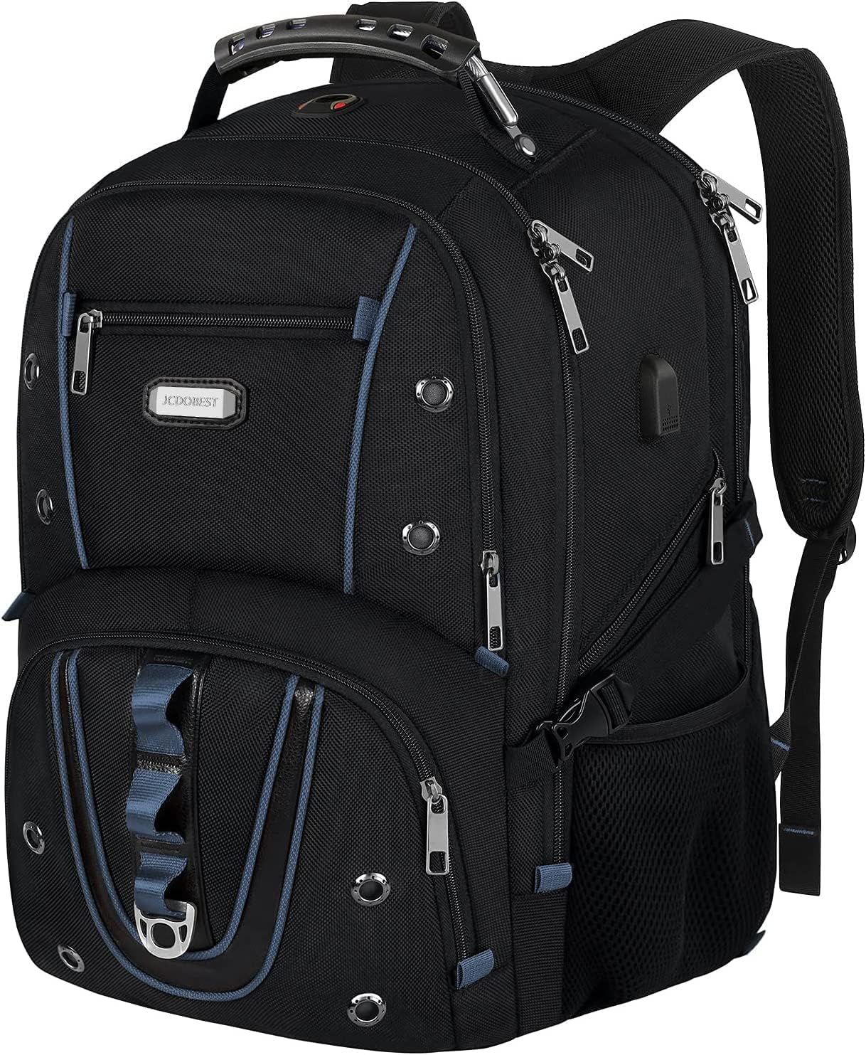 Travel Laptop Backpack with RFID Pockets and USB Charging Port