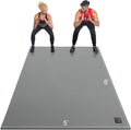 GXMMAT Large Exercise Mat 6x4/6x5/6x6 (7mm) - Extra Wide Workout Mat
