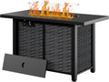 Propane Fire Pit Table 43 in Outdoor Gas Fire Pit - 50,000 BTU