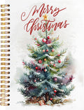 BearCake Christmas Notebook Journal - Hardcover Spiral 5.5x8.3