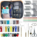 Fly Tying Kit Material Tools Kit Bobbin Hooks Scissors Beads - Starter
