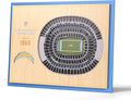 YouTheFan NFL 5-Layer StadiumView Wall Decor for Sports Enthusiasts