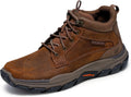 Skechers Respected-Boswell Mid Top Leather Moc Toe Lace (Style 569W)