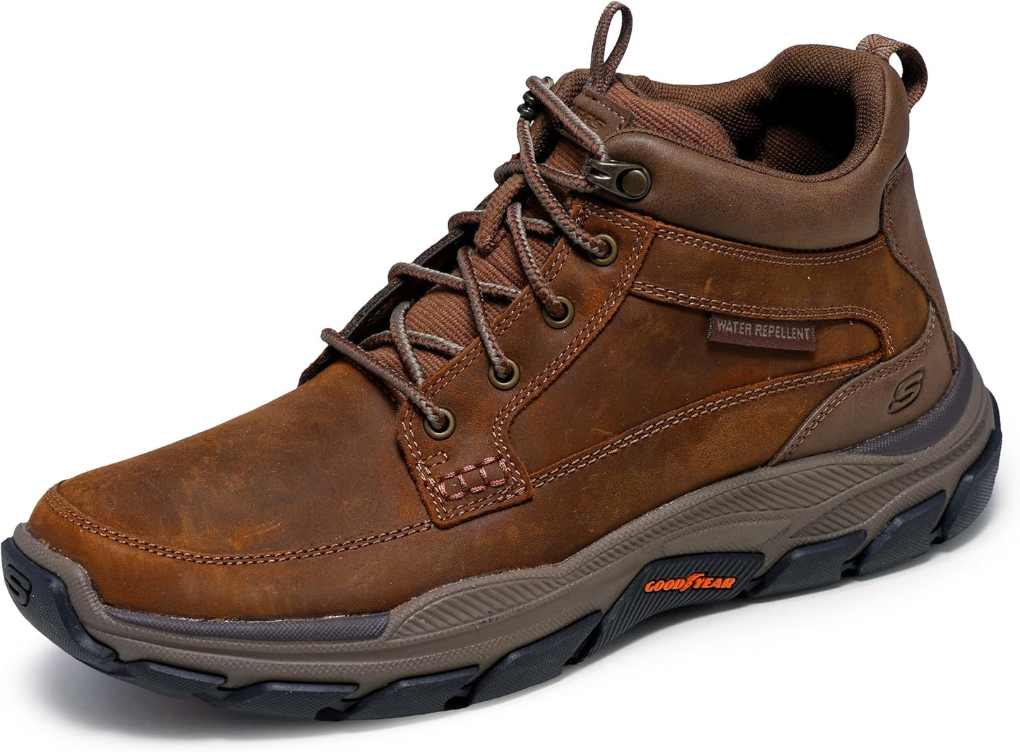 Skechers USA Men's Respected-Boswell Mid Top Leather Shoes Review