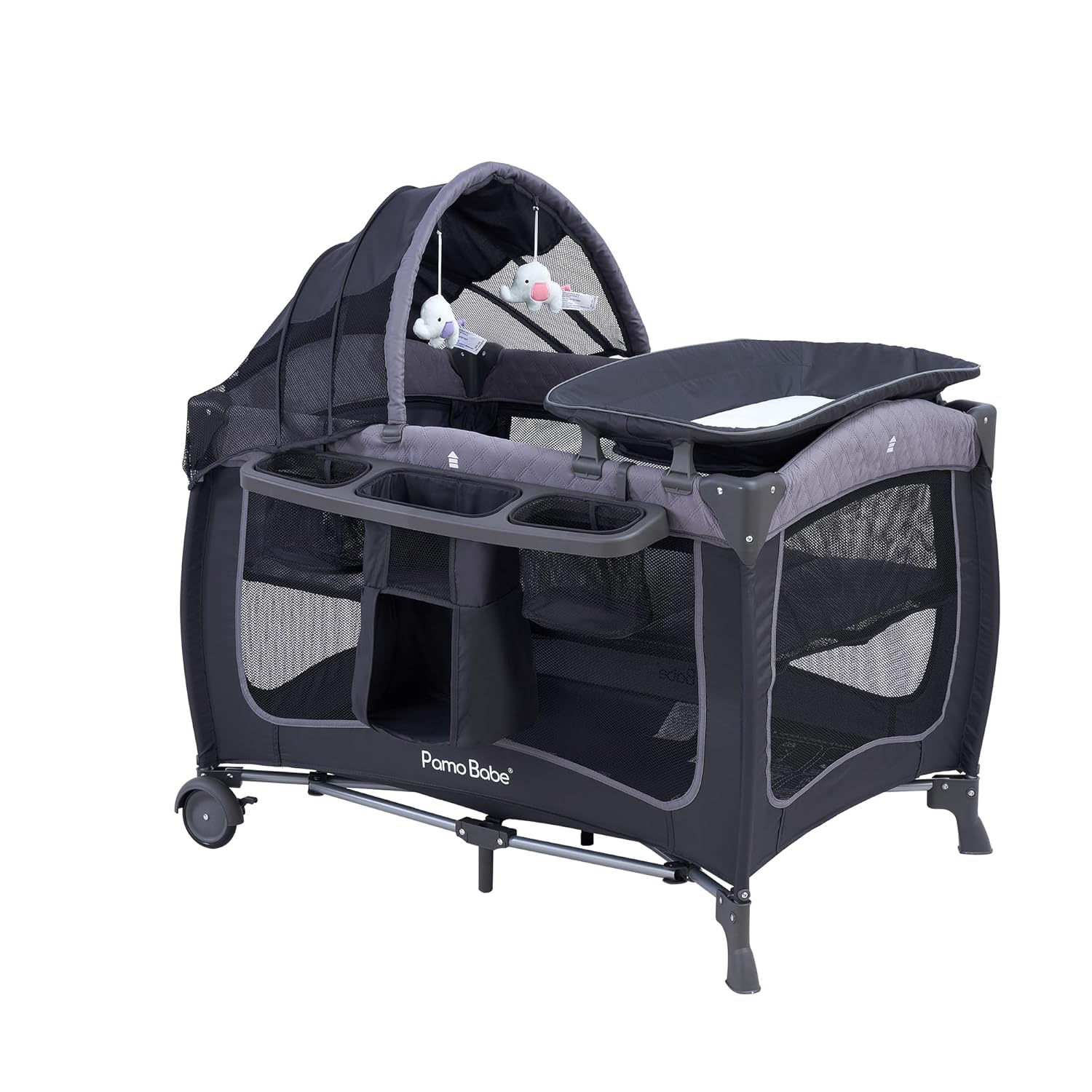 Pamo Babe Portable Playard: All-In-One Nursery Solution