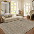 Washable Area Rugs for Living Room 6x9 - Soft, Stain-Resistant Low