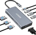 USB C to Dual HDMI Adapter Multi Display Docking Station - Dual 4K
