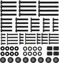 Universal TV Mounting Hardware Kit M4 M5 M6 M8 - Fits TVs up to 80in