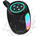 Portable Bluetooth Speaker Powerful Stereo Sound - LED Lights, IPX5