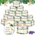 Jungle Animal Baby Shower Candles Set - 24 Lavender Tealights