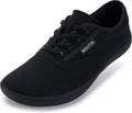 WHITIN Women's Wide Canvas Minimalist Barefoot Shoes - Casual