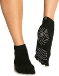 Gaiam Grippy Yoga Socks Full Toe Non Slip Sticky Grip - Stability